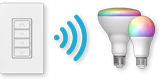 Lighting Keypad with Colorful Light Bulbs
